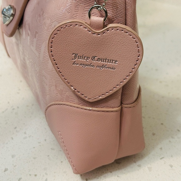 🆕✨ Juicy Couture Starry Night Hobo Handbag Blush NWT 💎 - Picture 6 of 11